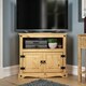image 2 of Vida Designs Corona Corner TV Unit Stand, Solid Pine Wood