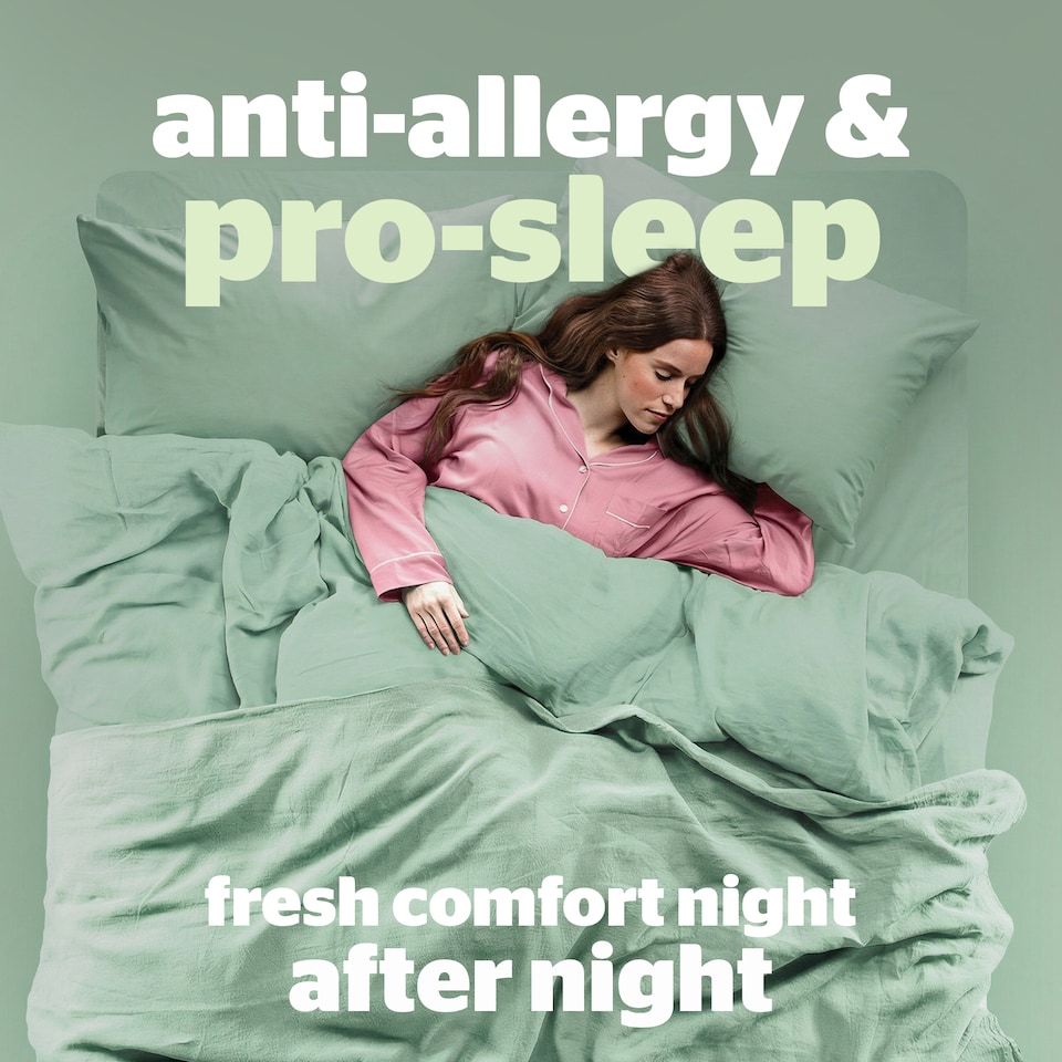 image 1 of Silentnight Anti-Allergy Ultimate Mattress Topper 500, 5cm Thick | White | 1