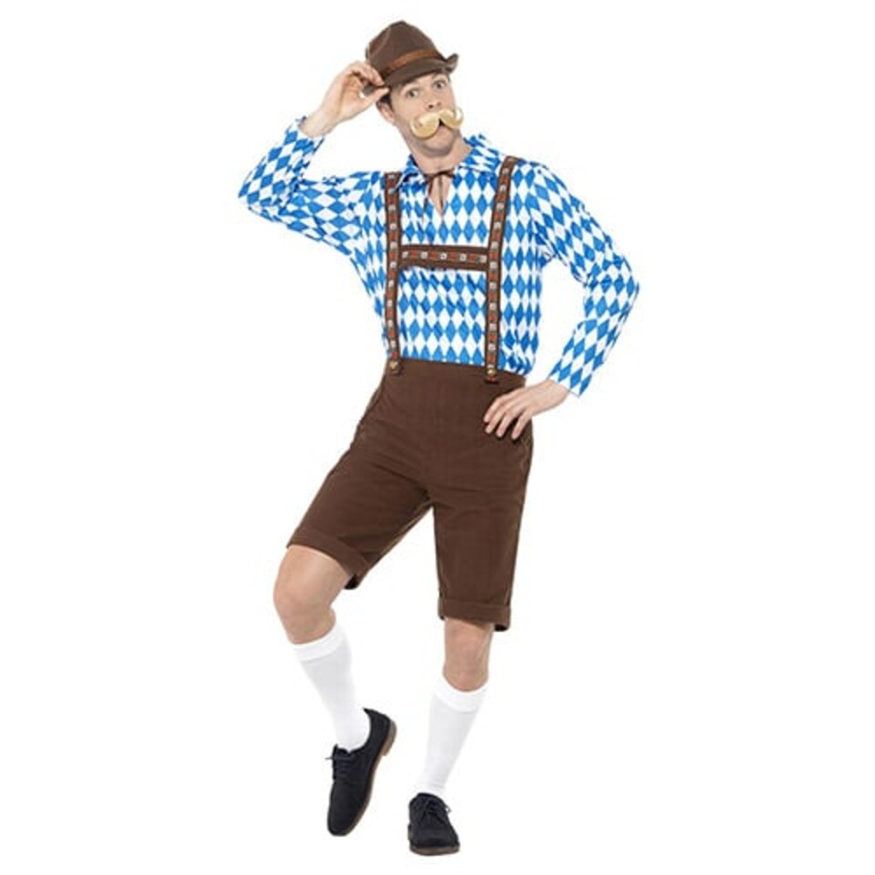 image 1 of Bavarian Beer Man Fancy Dress Costume Adult Mens Extra Large