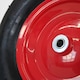 image 6 of 16 Inch Steel Rim Wheelbarrow Replacement Pneumatic Wheel Including Axle