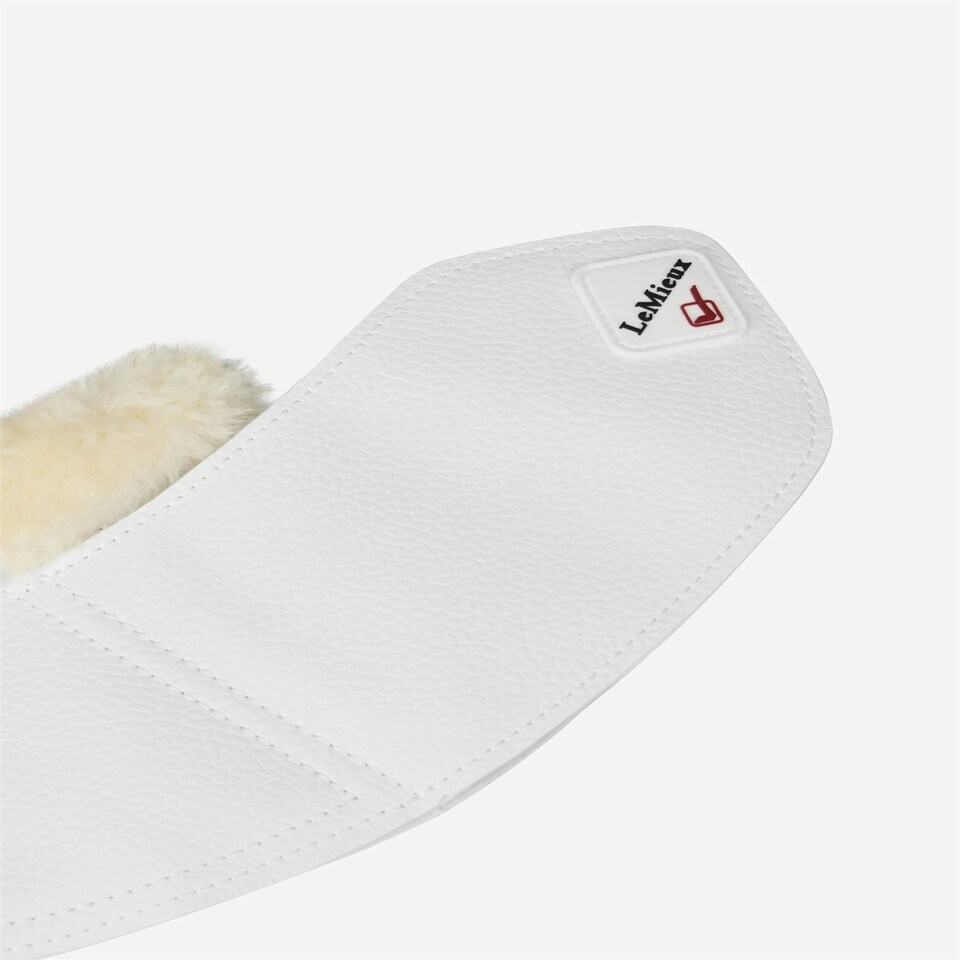 image 1 of LeMieux Fleece WrapRound Over Reach Boots Black | XX-Large