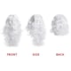 image 5 of Pack of 3 Santa Claus Wig & Beard White | One Size