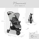 image 5 of Hauck Citi Neo 3 Pushchair - Grey