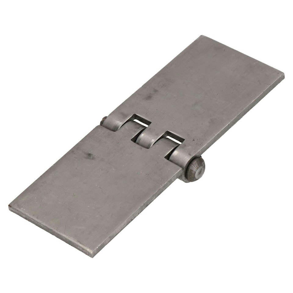 image 1 of Solid Drawn Steel Butt Hinge Extra Heavy Duty Industrial 50x137mm | Silver
