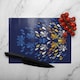 image 2 of Autumn Print Glass Chopping Board | Multi