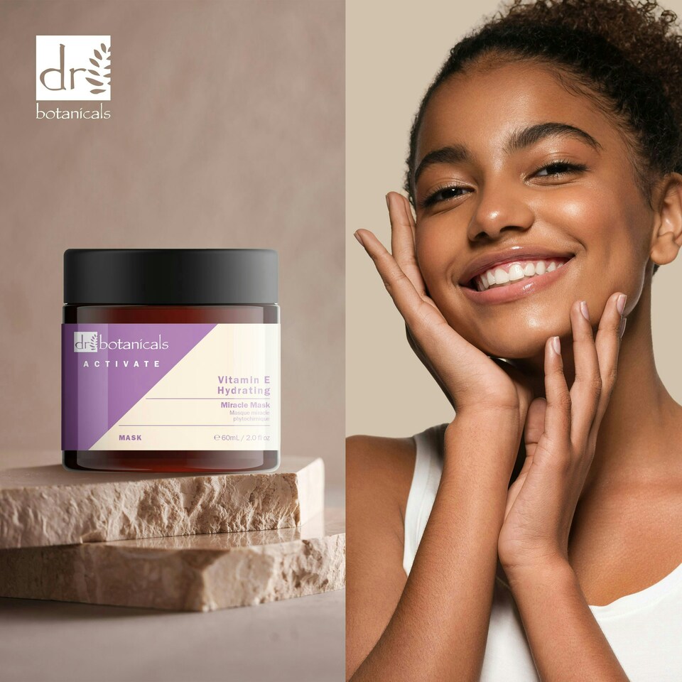 image 1 of Dr Botanicals Activate Phytochemical Miracle Mask 60ml Twin Value Savings Pack