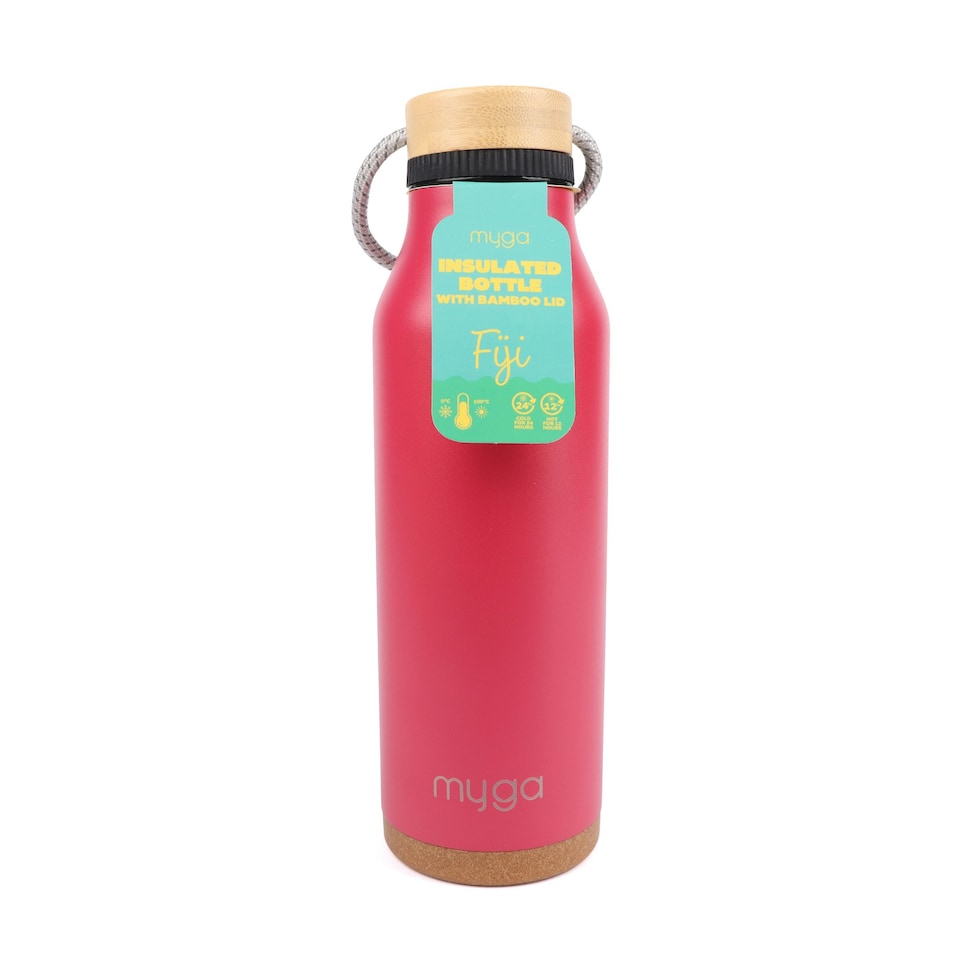 image 1 of Myga Fiji Insulated Bottles - 700ml- Pink