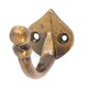 image 1 of Hammer & Tongs Arrow Head Hook - W35mm x H40mm - Brass