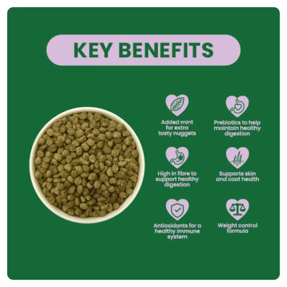 image 1 of Burgess Excel Light Rabbit Nuggets With Mint - 1.5KG