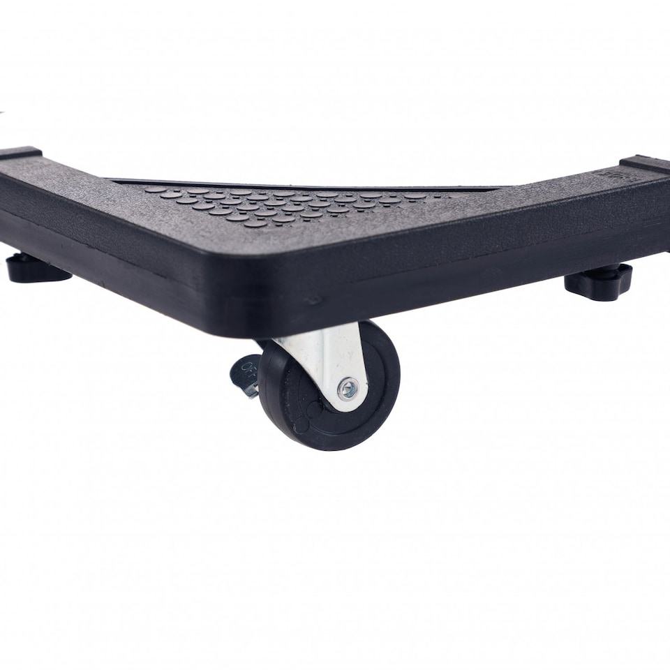 image 1 of Adjustable Appliance Fridge Freezer Mover Trolley Dolly Washing Machine Base