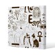 image 1 of Hand drawn sketch Egypt (Canvas Print) 77 x 77 x 4cm