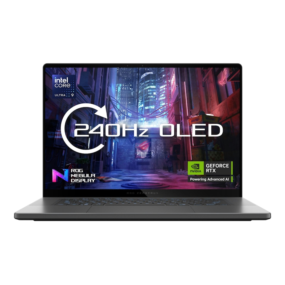 ASUS ROG Zephyrus G16 GU605CR-QR102W Intel Core Ultra 9 285H 16" 2.5K 32GB RAM 1TB SSD RTX 5070 Ti Windows 11 Home Gaming Laptop  - Grey - 90NR0LZ5-M00D50