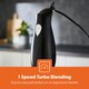 image 4 of GEEPAS 500W Electric Jug Blender and 180W Black Hand Blender Combo set, Black Black