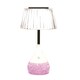 image 4 of Aromatize LED Colour Changing Pleated Shade Glitter Lamp | Multi