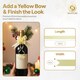 image 2 of 60pcs Light Yellow 50mm/5cm Large Ribbon Pull Bows for Gift Wrapping, Hampers, Florist Bouquets and Party Décor Pullbow | Yellow | Yellow