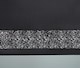 image 5 of FURNISHED Thermal Blackout Roller Blinds with Glitter Edge - (W)220cm x (L)210cm | Black | Black 1 | (W) 220cm x (L) 210cm