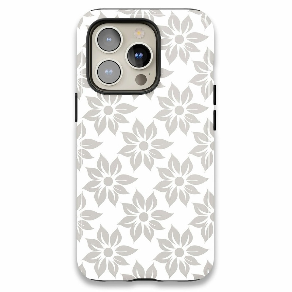image 1 of Neutral Bloom Phone Case | Grey | Galaxy S23
Tough | Galaxy S23
Tough