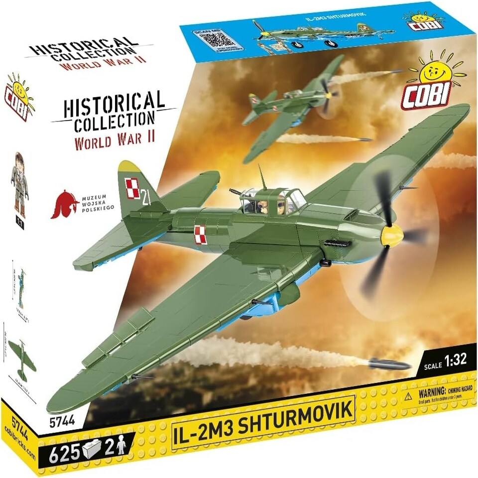 image 1 of Cobi - World War II -  IL-2M SHTURKMOVIK (625 Pieces)
