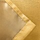 image 4 of Enhanced Living Vogue Ochre 66 x 54 inch (168x137cm) Eyelet Thermal Noise reducing Dim Out Curtains (PAIR) | Yellow | Ochre | 2