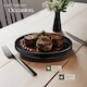 image 4 of Dinnerware Set Una - dinner set, incl. plates, bowls and mugs, for 6 people | Black | black | 1