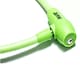 image 4 of AWE Silicone 600mm x 12mm Bike Automatic Hardened Steel Cable Lock Green