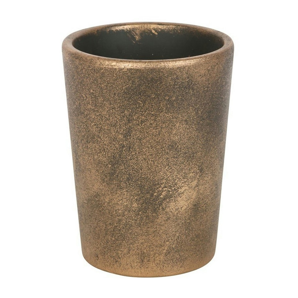 image 1 of Lisa Parker Moon Gazing Hare Terracotta Flower Pot - Bronze - One Size