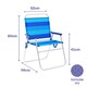 image 2 of Folding Chair Marbueno Blue 52 x 80 x 56 cm Blue