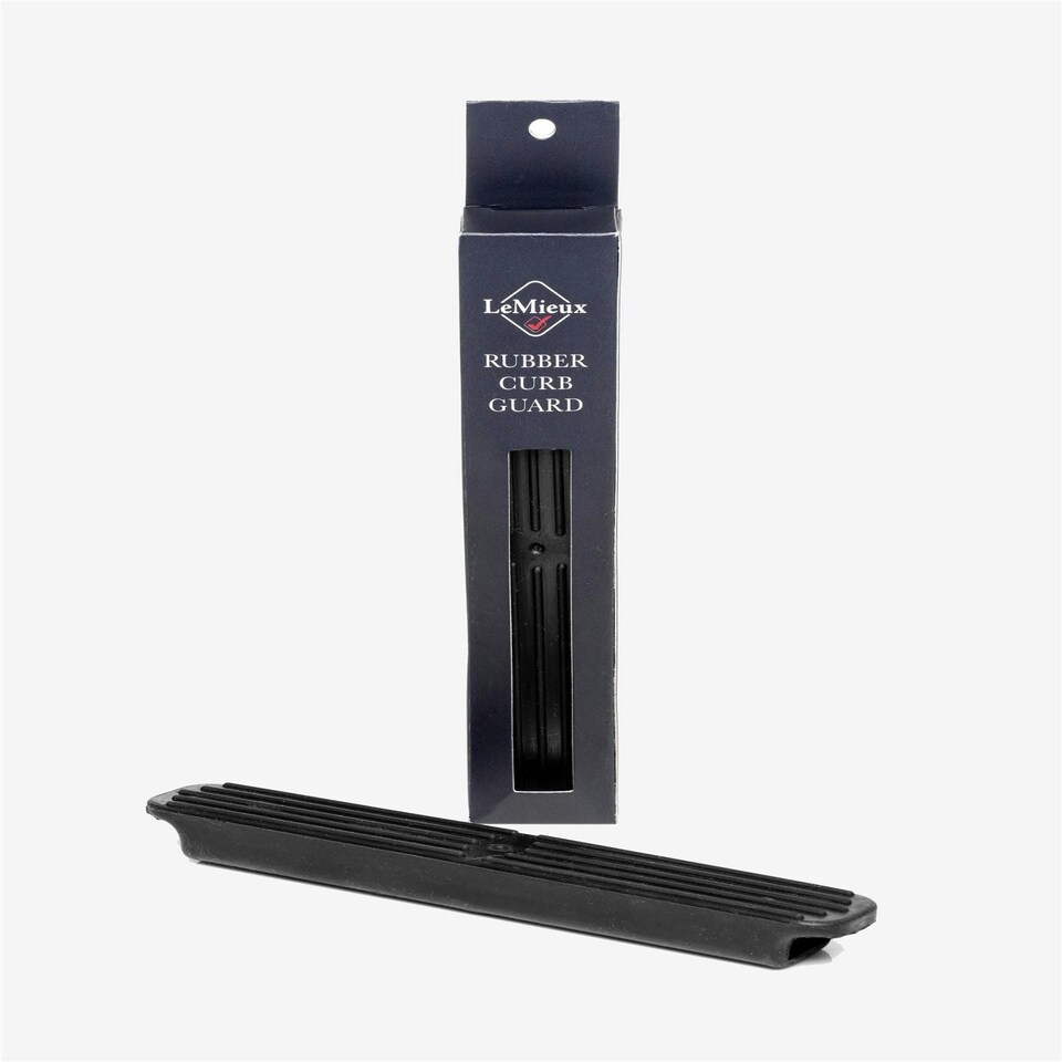 image 1 of LeMieux Curb Chain Guard Black | One Size