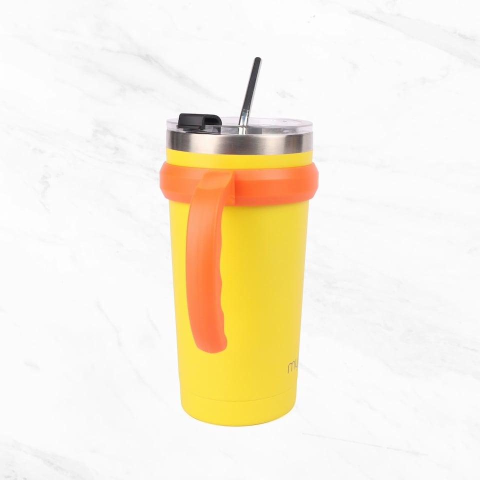 image 1 of Myga Capri Insulated Coffee Cups - Yellow