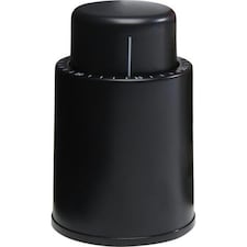 Bullet Sangio Bottle Stopper - Solid Black - One Size