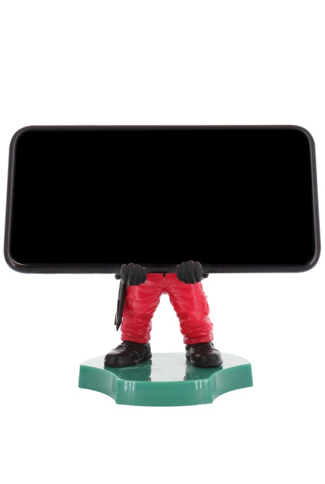image 1 of Cable Guys Holdems Squid Game Triangle Guard Mini Phone Stand and Device Holder
