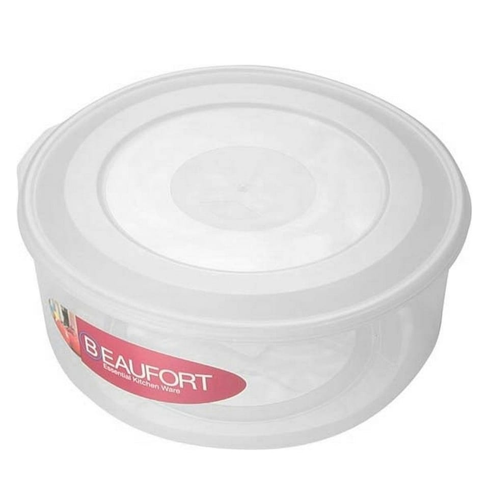 Beaufort Round Food Container - Transparent - 20 x 9cm