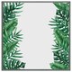 image 3 of Half botanical border (Picture Frame) Black | XS
