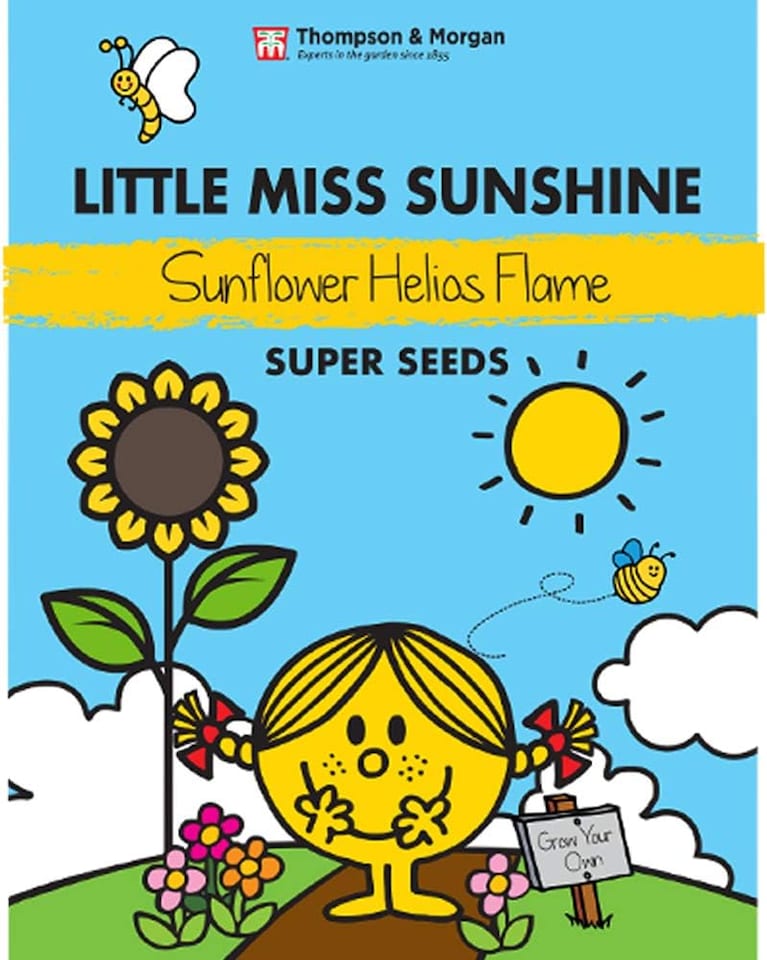 image 1 of Mr. Men Little Miss - Little Miss Sunshine - Sunflower Helios Flame - 1 Packet (10 Seeds)