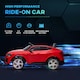 image 3 of HOMCOM 12V Kids Electric Ride-On Car/ w Remote Control, Lights, Music - Red
