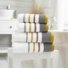 Portland Ultrasoft Modern Cotton Rich Absorbent Towels Grey | Charcoal | Bath sheet