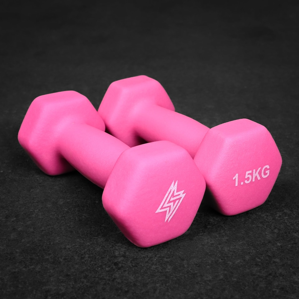 image 1 of GYM SETS Neoprene Dumbbell Pairs | 2x 3kg (Pair)