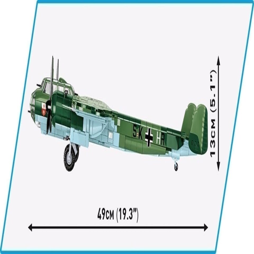 image 1 of Cobi 5754 - World War II - Dornier DO17 1383 pcs