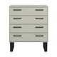 image 3 of Core Products Texas, 4 Drawer Chest Of Drawers H90.3cm x W76.5cm x D39.5cm Grey