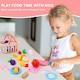 image 4 of Little Bear Trolley Toy Set with 35 Colourful Food and Kitchen Accessories