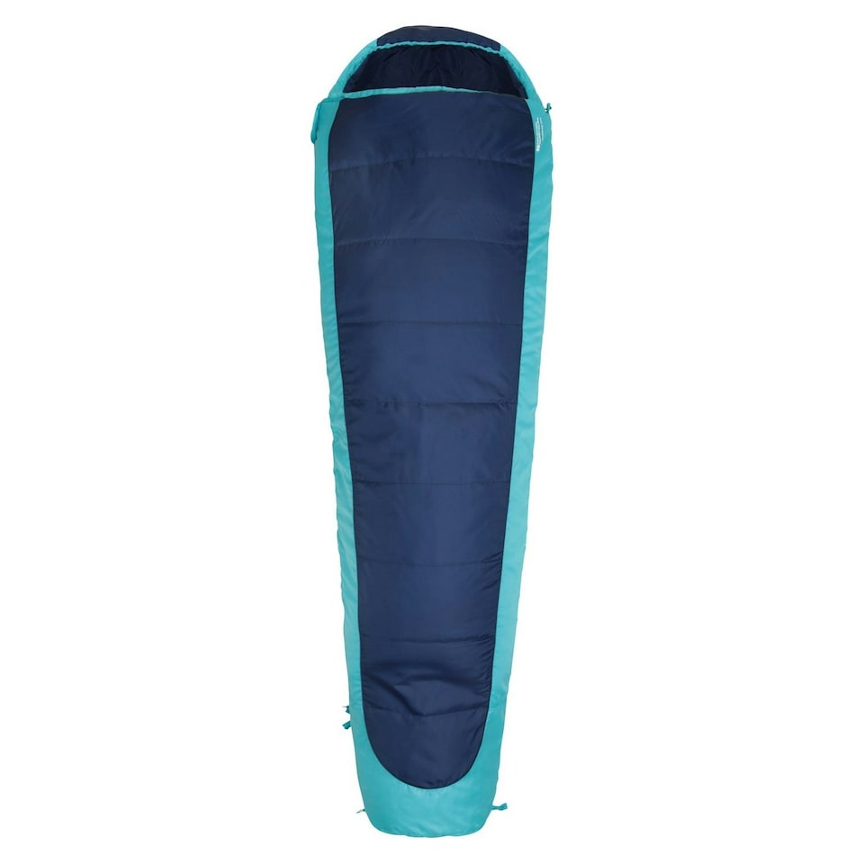 Mountain Warehouse Unisex Adult Microlite 500 Left Zip Midseason Mummy Sleeping Bag - Blue - One Size
