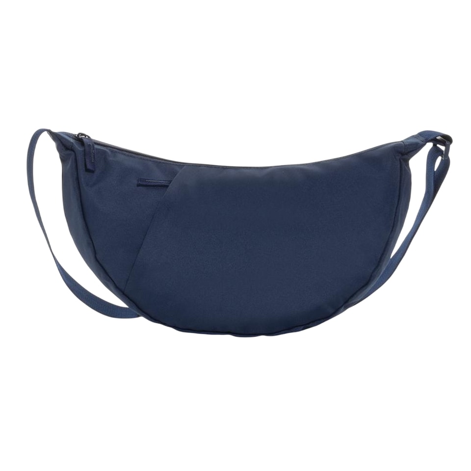 image 1 of XD Collection Crescent XL Half Moon RPET Aware 10L Crossbody Bag | Blue | Navy | One Size | 1