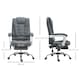 image 7 of Vinsetto Ergonomic Heated 6 Points Vibration Massage Office Chair, Grey