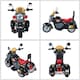 image 8 of HOMCOM 6V Kids Electric Motorbike Child Ride On Toy w/ Lights Sound Black
