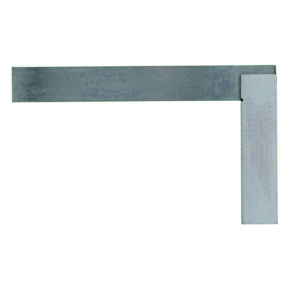 image 1 of 6" 150mm Engineer Tri Set Square Right Angle Straight Edge Stainless Steel