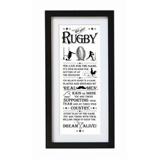 Wall Art - Rugby