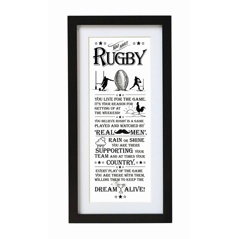 Wall Art - Rugby