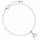 image 1 of Harry Potter Sterling Silver Deathly Hallows Bracelet&nbsp;SCB054