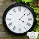 image 6 of Primrose Outdoor Garden Wall Clock Perfect Time Radio Controlled 38cm Diameter