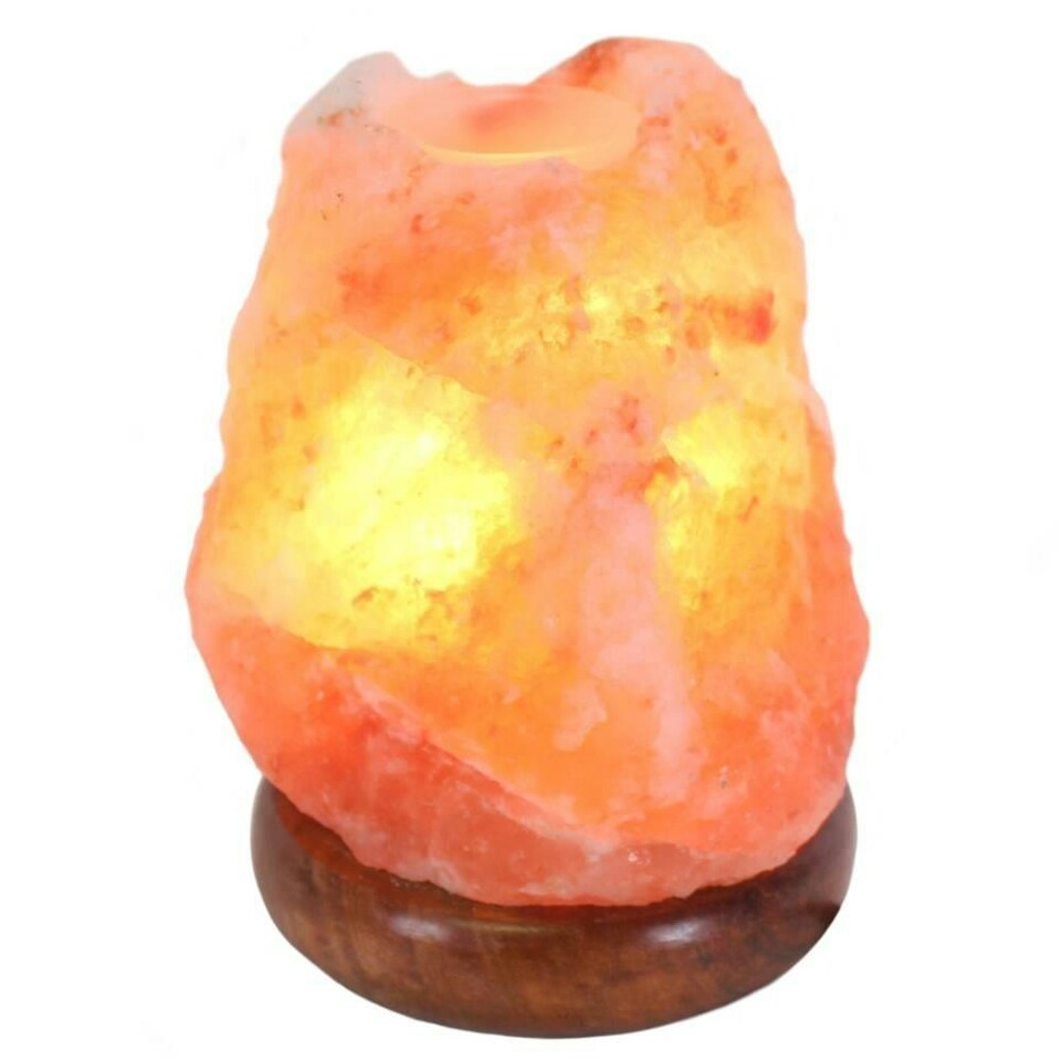 image 1 of Something Different 1.5-2KG Salt Aroma Lamp (UK Plug) - Multicoloured - One Size